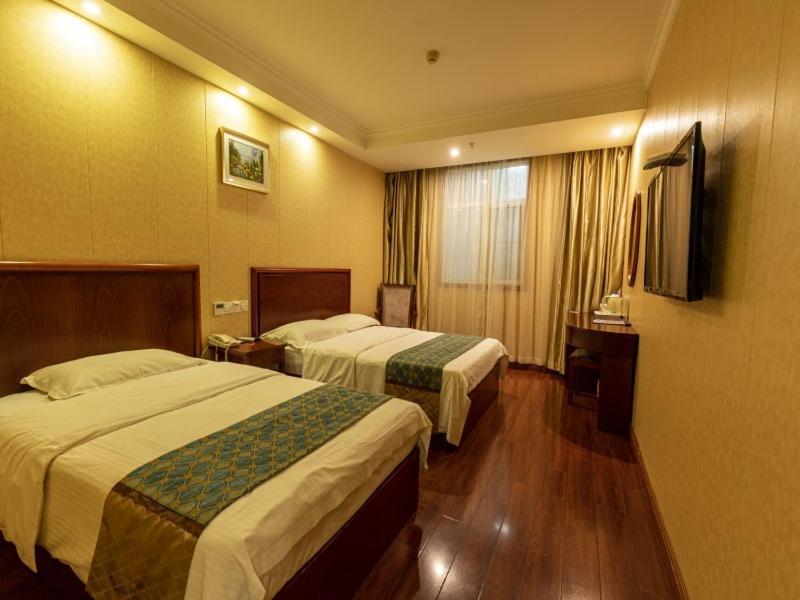 Greentree Inn Jiangsu Wuxi New District Shengang World Express Hotel Exterior foto