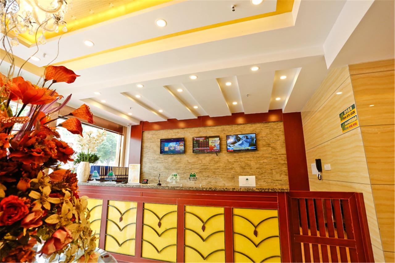 Greentree Inn Jiangsu Wuxi New District Shengang World Express Hotel Exterior foto