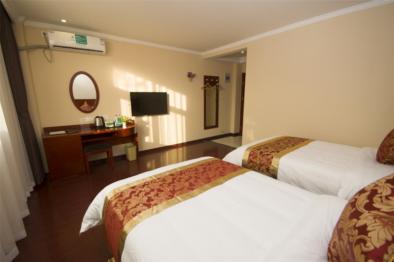 Greentree Inn Jiangsu Wuxi New District Shengang World Express Hotel Exterior foto
